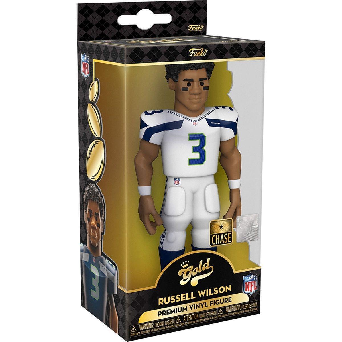 FUN57281 NFL: Seahawks - Russell Wilson (with chase) 5" Vinyl Gold - Funko - Titan Pop Culture