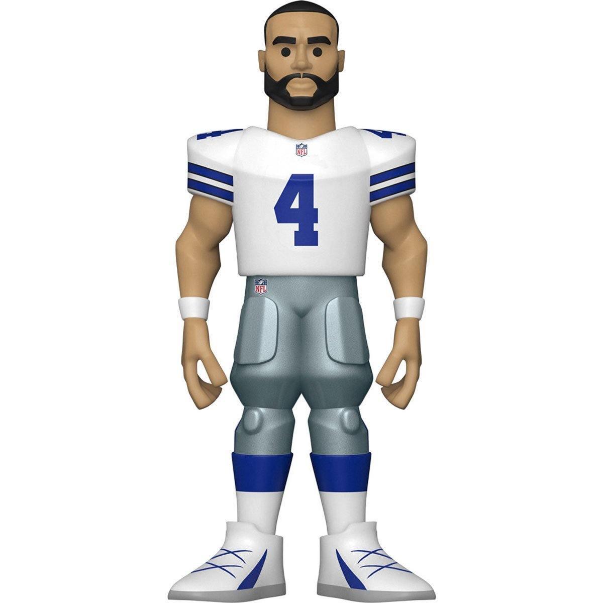 FUN57284 NFL: Cowboys - Dak Prescott (with chase) 5" Vinyl Gold - Funko - Titan Pop Culture