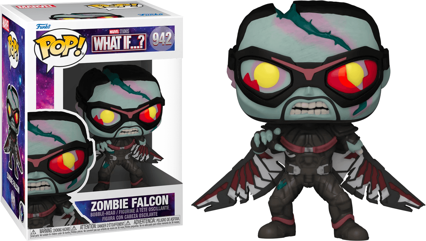 FUN57377 What If - Zombie Falcon Pop! Vinyl - Funko - Titan Pop Culture