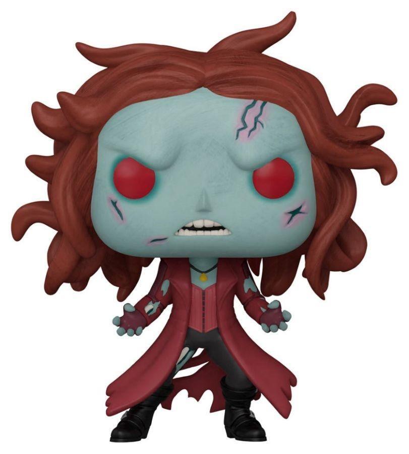 FUN57378 What If - Zombie Scarlet Witch Pop! Vinyl - Funko - Titan Pop Culture