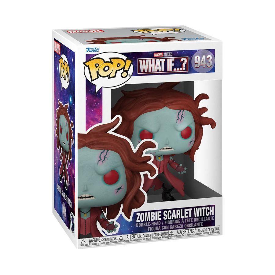 FUN57378 What If - Zombie Scarlet Witch Pop! Vinyl - Funko - Titan Pop Culture
