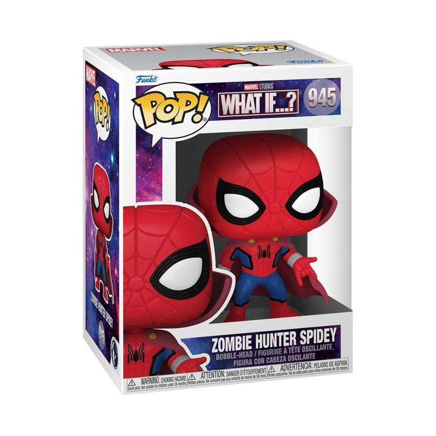 FUN57380 What If - Spider-Man Zombie Hunter Pop! Vinyl - Funko - Titan Pop Culture