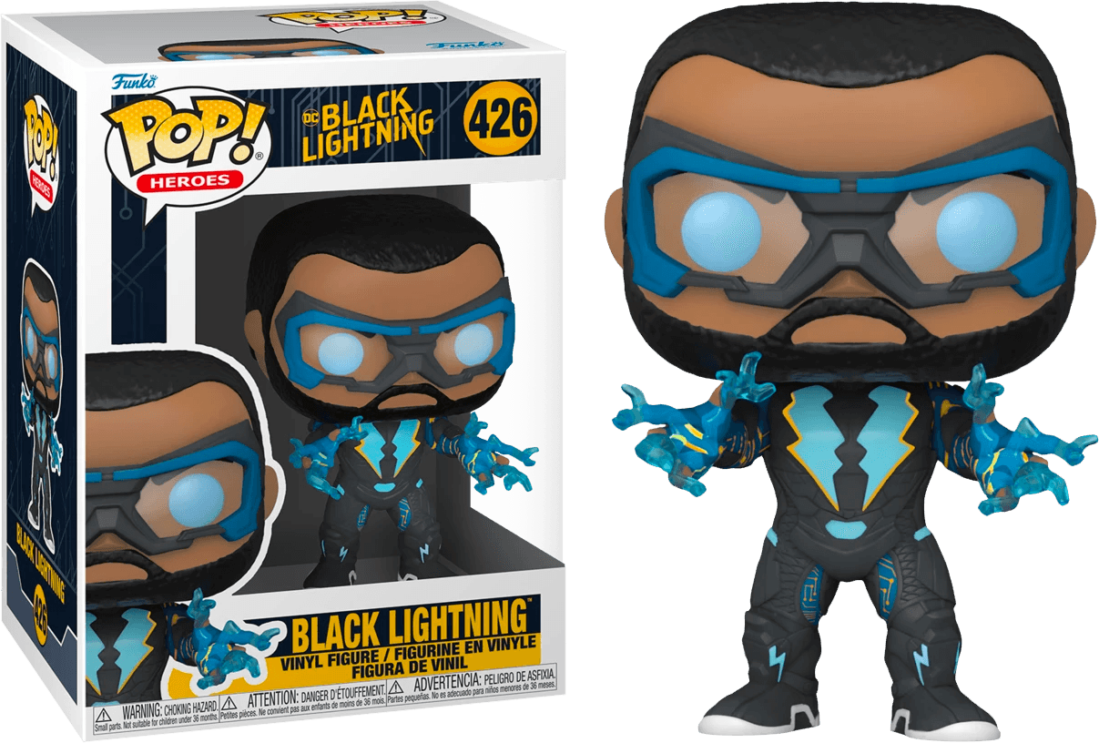 FUN57589 Black Lightning - Black Lightning Pop! Vinyl - Funko - Titan Pop Culture