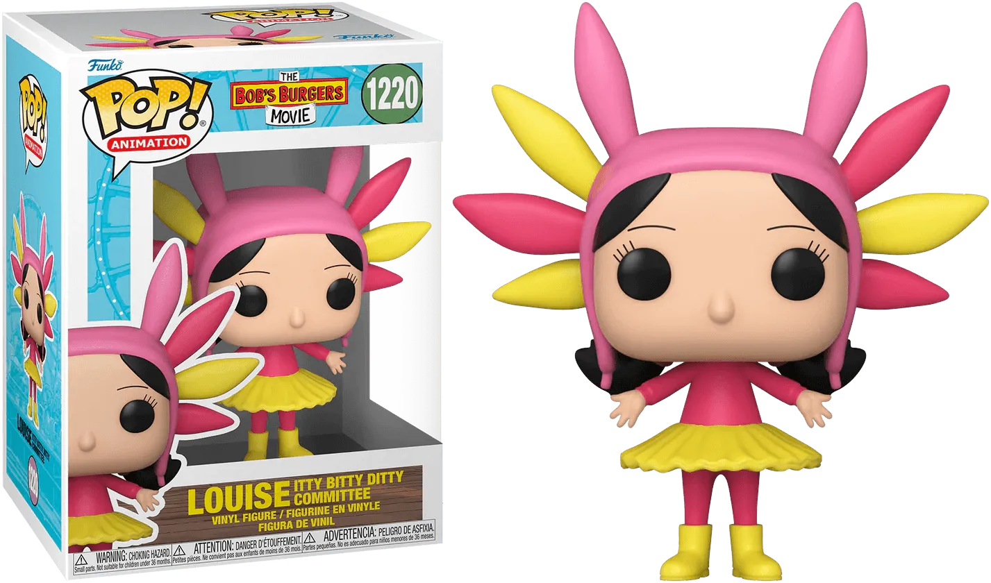 FUN57595 Bob's Burgers - Louise Band Pop! Vinyl - Funko - Titan Pop Culture