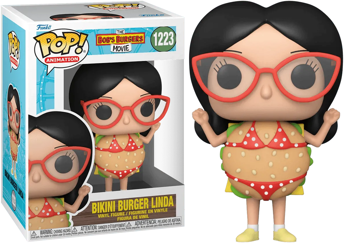 FUN57597 Bob's Burgers - Linda Bikini Burger Pop! Vinyl - Funko - Titan Pop Culture