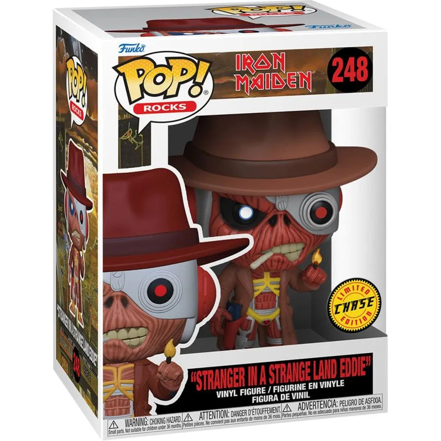 FUN57607BUNDLE Iron Maiden - Eddie Somewhere in Time Pop! Vinyl - Chase Bundle / Case - Funko - Titan Pop Culture