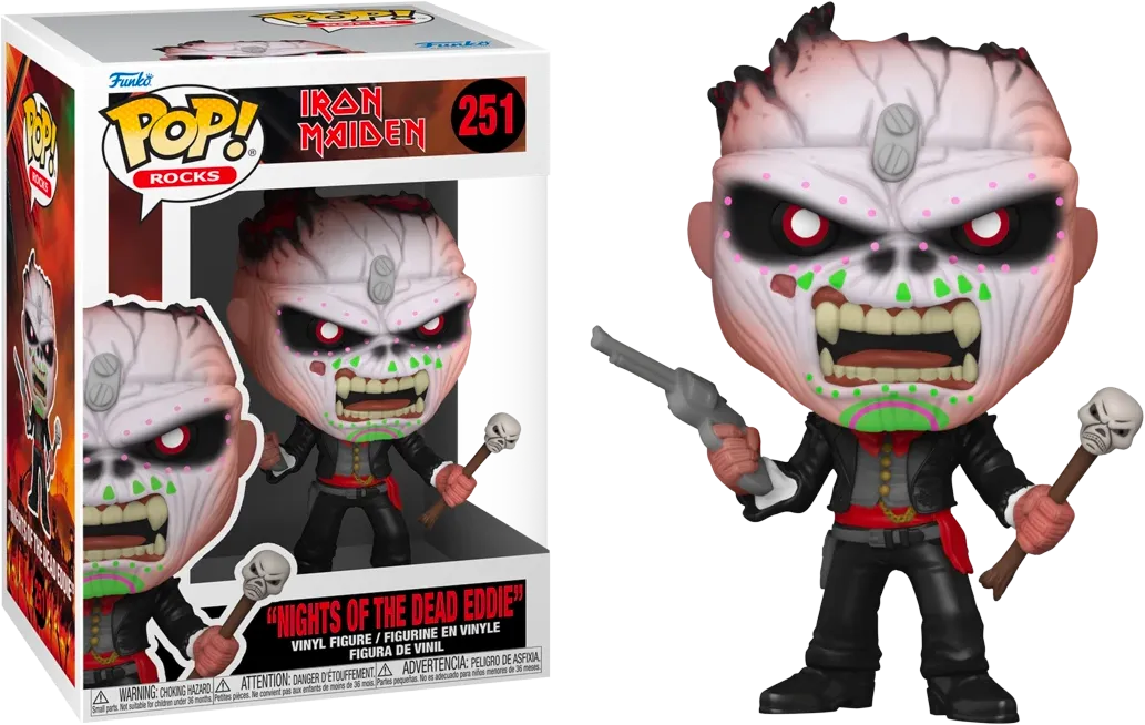 FUN57610 Iron Maiden - Eddie Nights of the Dead Pop! Vinyl - Funko - Titan Pop Culture