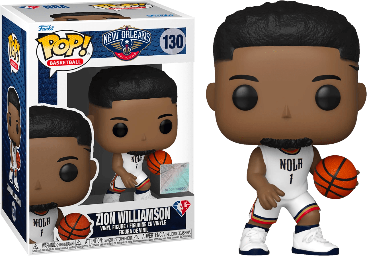 FUN57632 NBA: Pelicans - Zion Williamson Pop! Vinyl - Funko - Titan Pop Culture