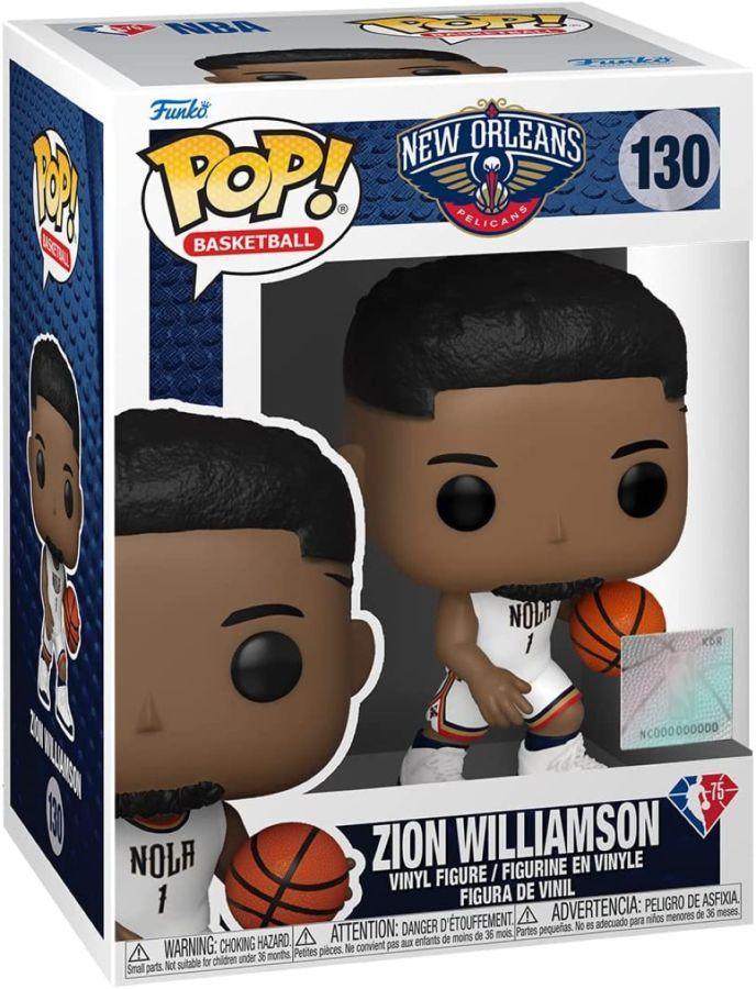 FUN57632 NBA: Pelicans - Zion Williamson Pop! Vinyl - Funko - Titan Pop Culture
