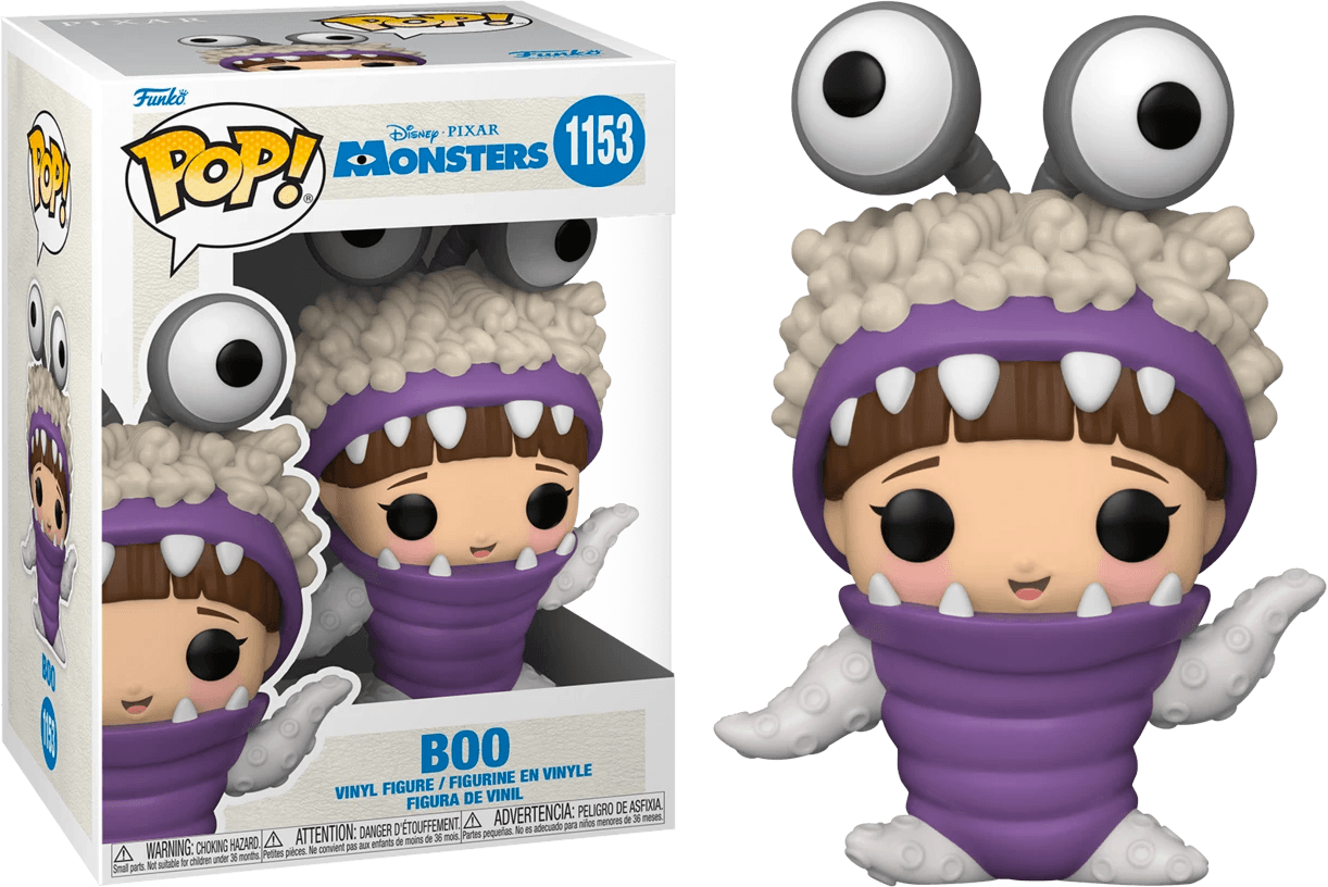 FUN57741 Monsters Inc - Boo with Hood Up 20th Anniversary Pop! Vinyl - Funko - Titan Pop Culture