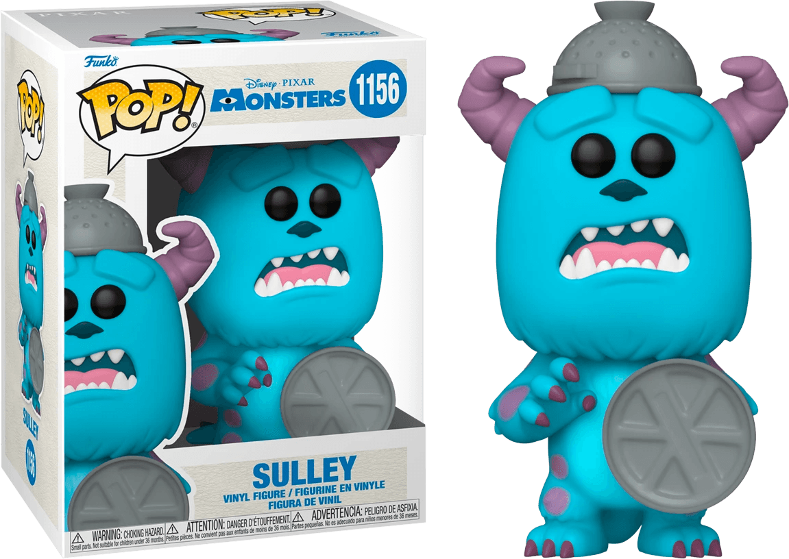 FUN57744 Monsters Inc - Sulley with Lid 20th Anniversary Pop! Vinyl - Funko TBA - Titan Pop Culture