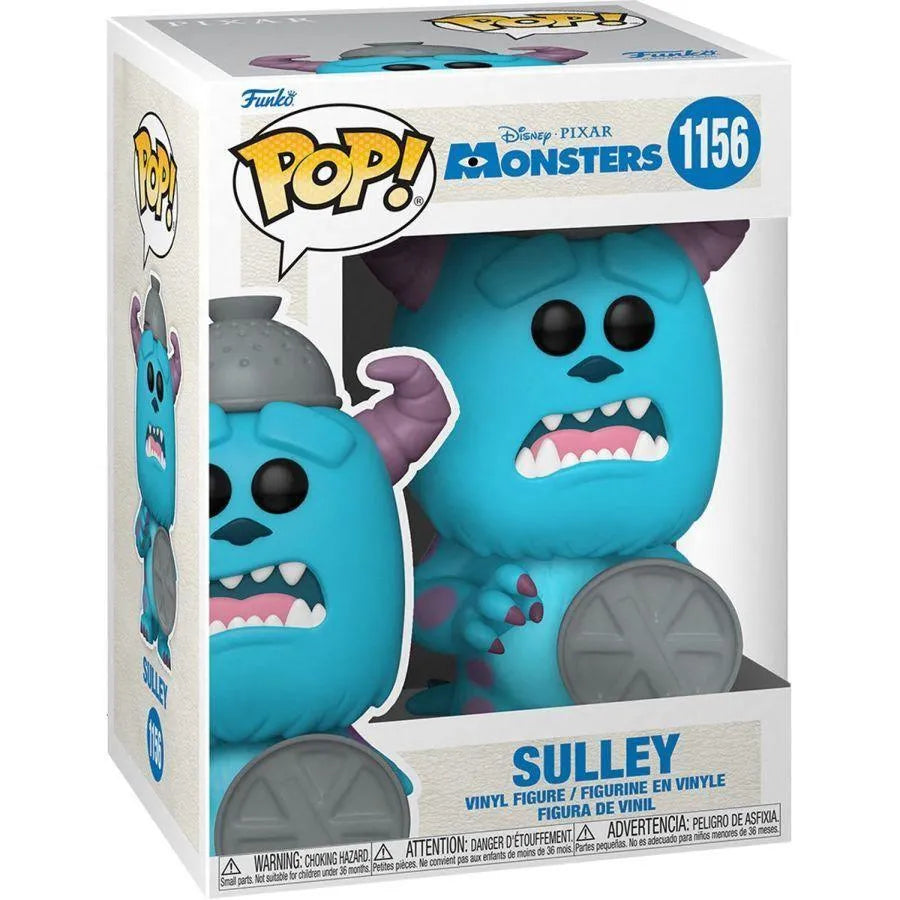 FUN57744 Monsters Inc - Sulley with Lid 20th Anniversary Pop! Vinyl - Funko TBA - Titan Pop Culture