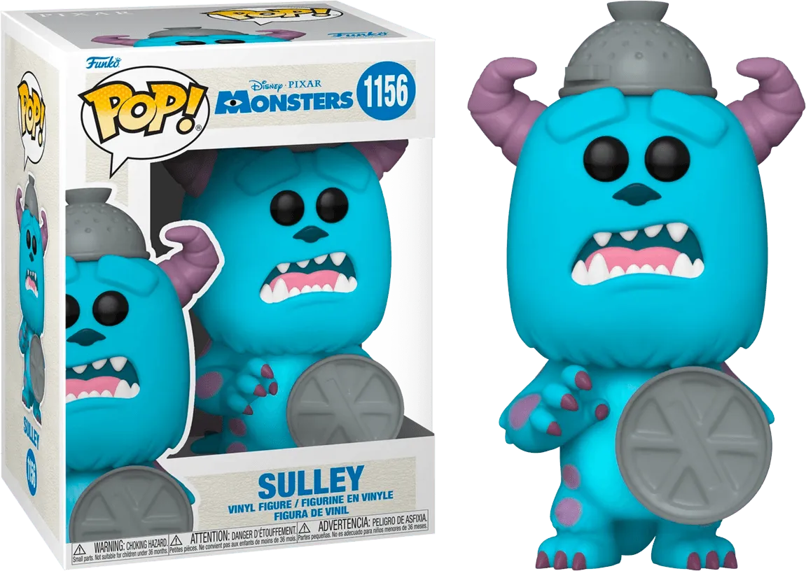 FUN57744 Monsters Inc - Sulley with Lid 20th Anniversary Pop! Vinyl - Funko TBA - Titan Pop Culture