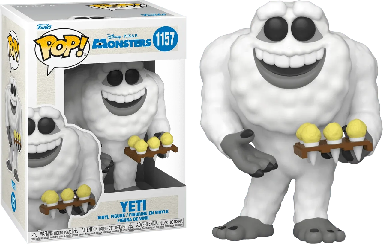 FUN57745 Monsters Inc - Yeti 20th Anniversary Pop! Vinyl - Funko - Titan Pop Culture