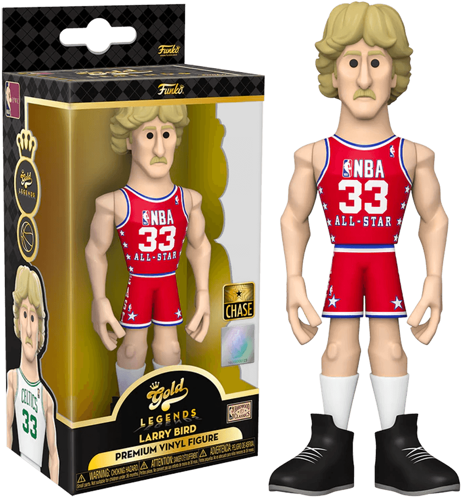 FUN57754 NBA Legends: Celtics - Larry Bird (with chase) 5" Vinyl Gold - Funko - Titan Pop Culture