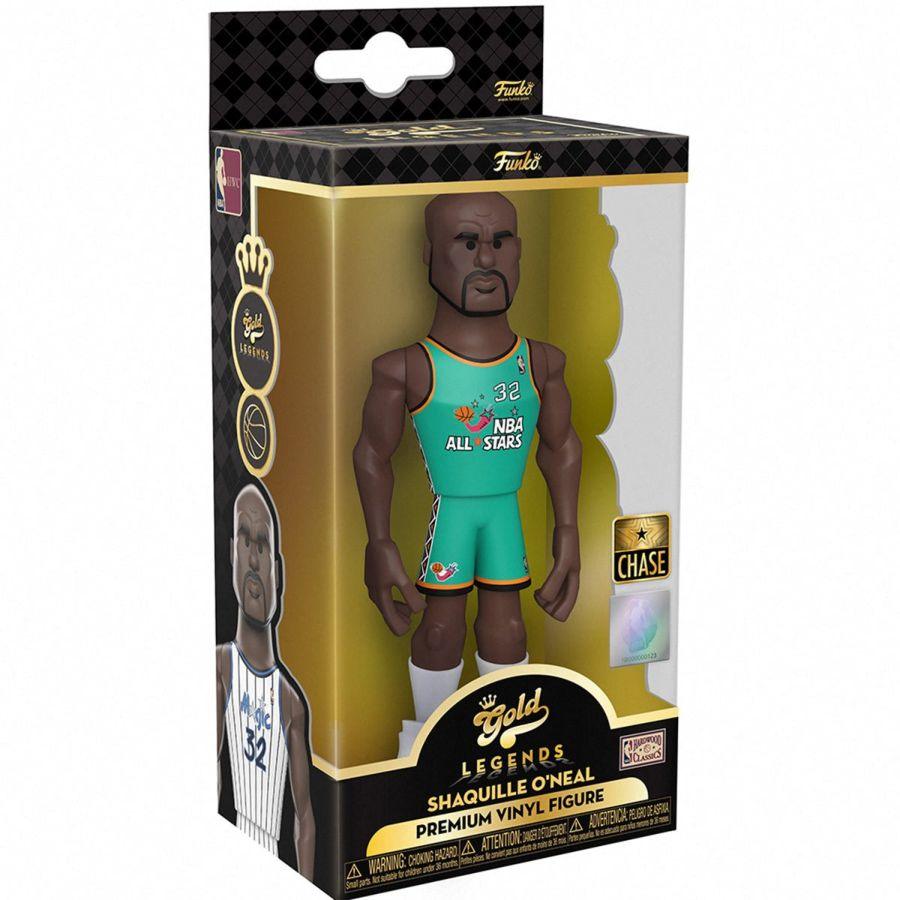 FUN57756 NBA Legends: Magic - Shaquille O'Neal (with chase) 5" Vinyl Gold - Funko - Titan Pop Culture