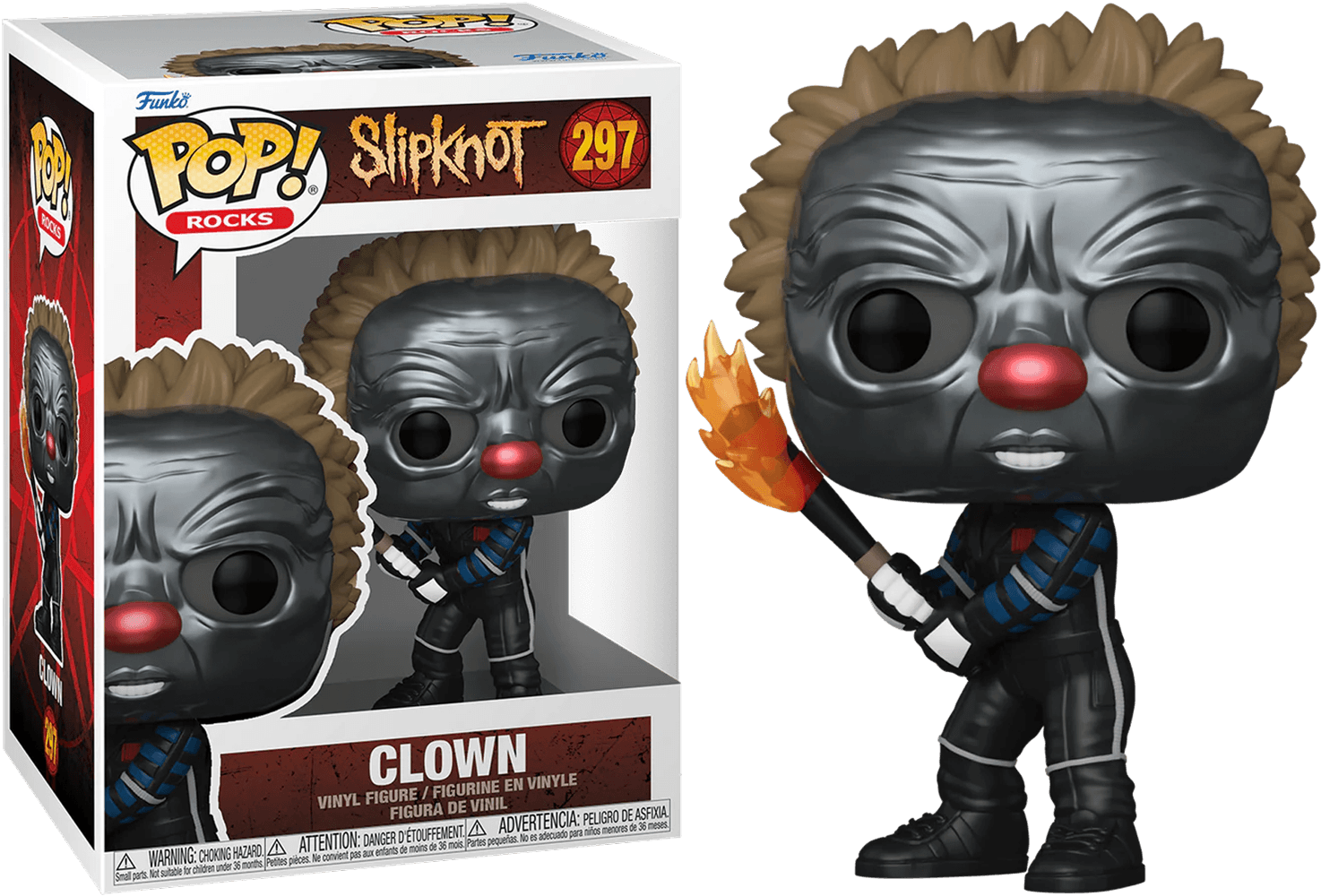 FUN57765 Slipknot - Clown Metallic Pop! Vinyl - Funko - Titan Pop Culture