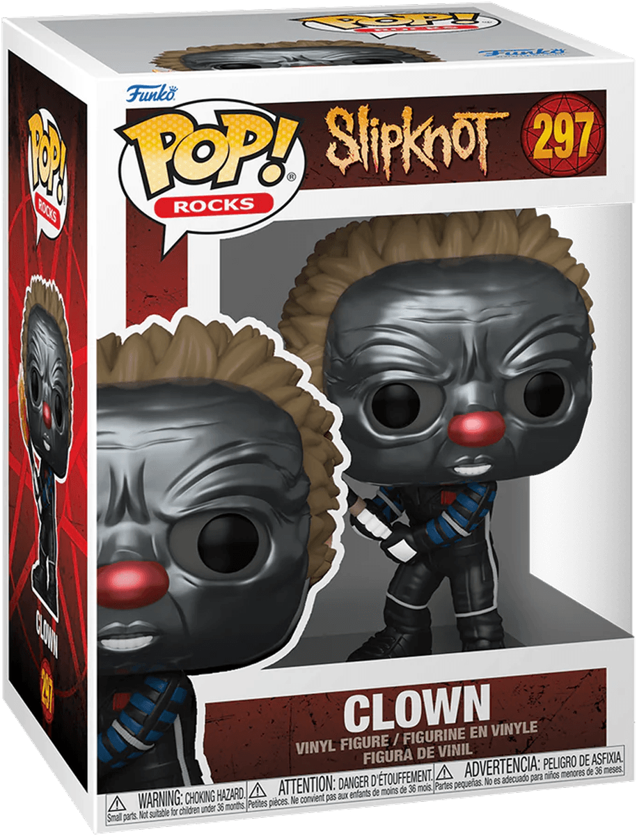 FUN57765 Slipknot - Clown Metallic Pop! Vinyl - Funko - Titan Pop Culture