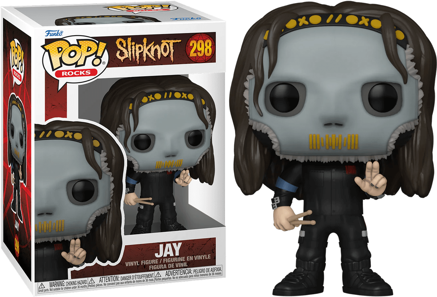 FUN57766 Slipknot - Jay Weinberg Pop! Vinyl - Funko - Titan Pop Culture