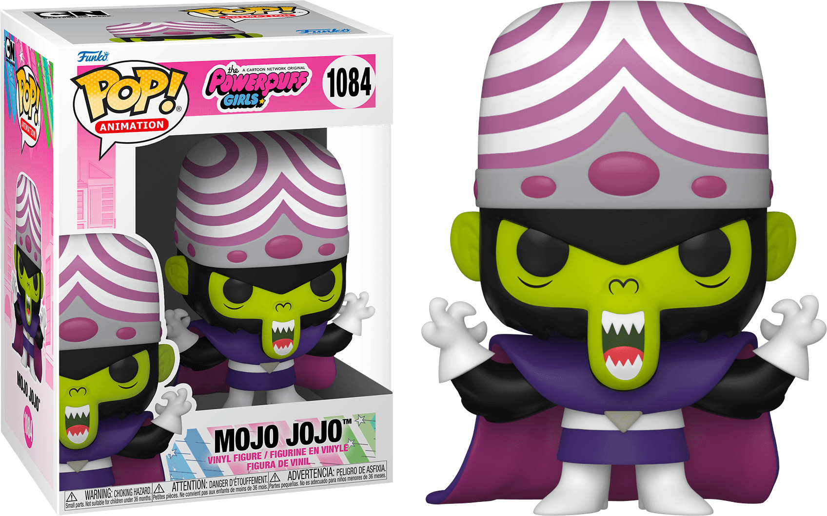 FUN57779 Power Puff Girls - Mojo Jojo Pop! Vinyl - Funko - Titan Pop Culture