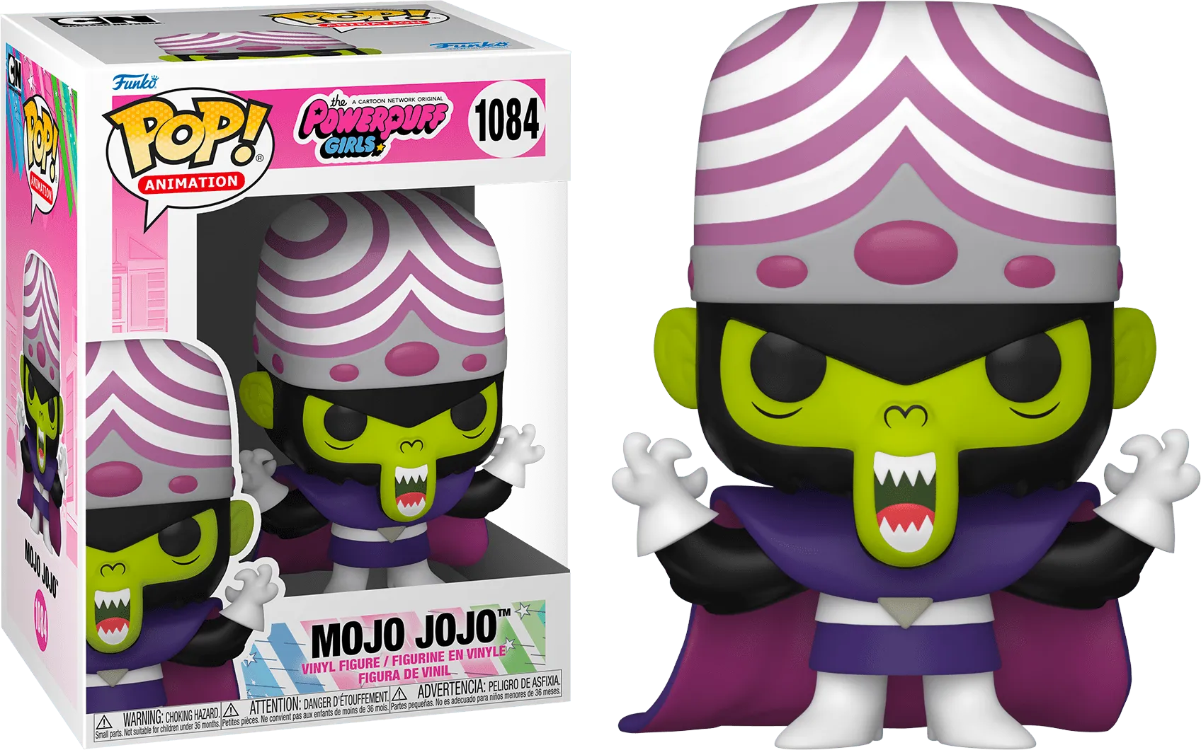 FUN57779 Power Puff Girls - Mojo Jojo Pop! Vinyl - Funko - Titan Pop Culture