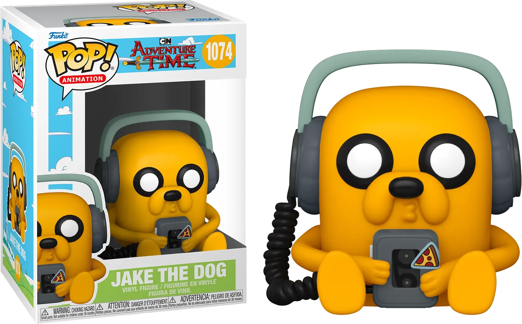 FUN57784 Adventure Time - Jake the Dog Pop! Vinyl - Funko - Titan Pop Culture