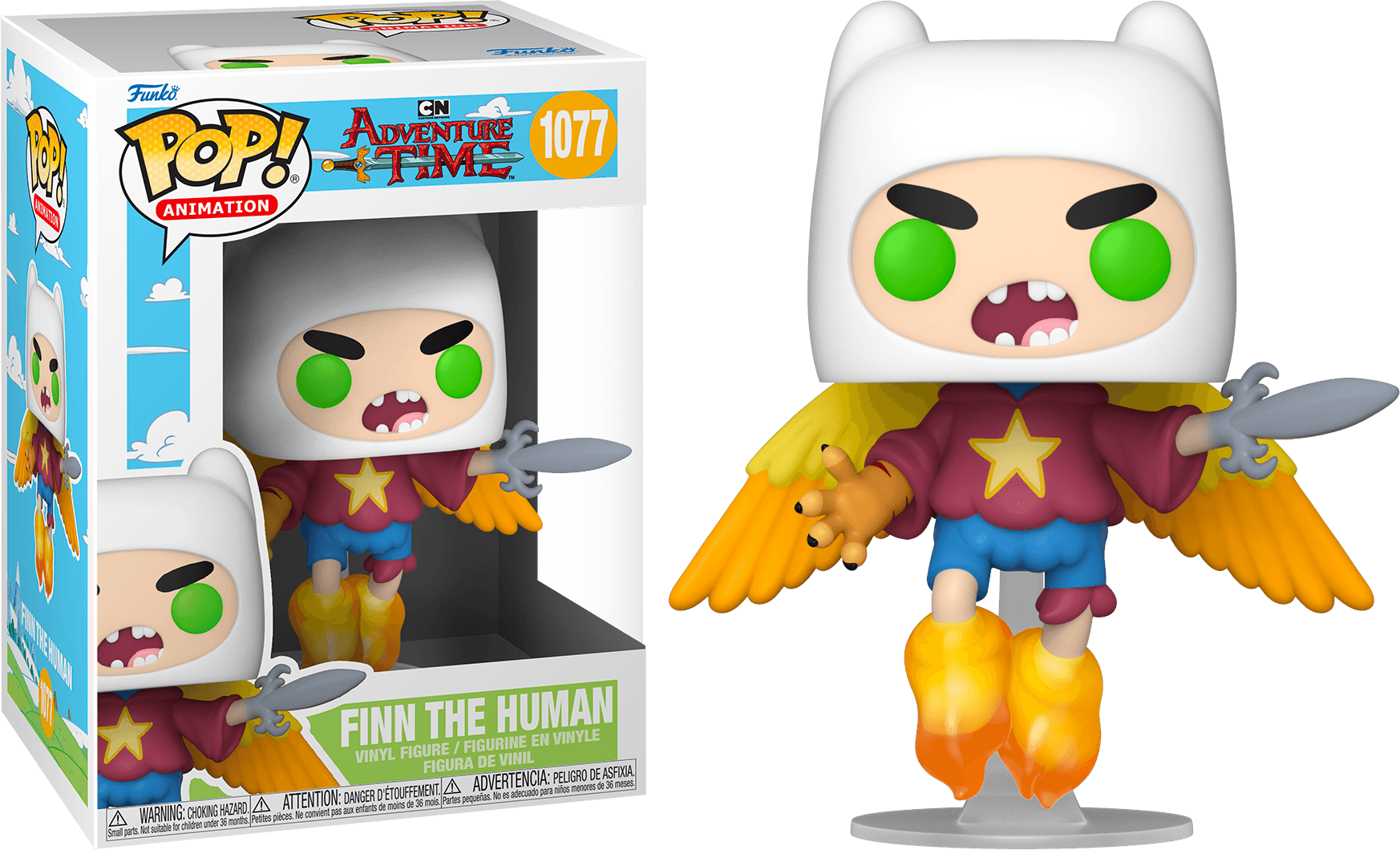 FUN57787 Adventure Time - Finn the Human Pop! Vinyl - Funko - Titan Pop Culture