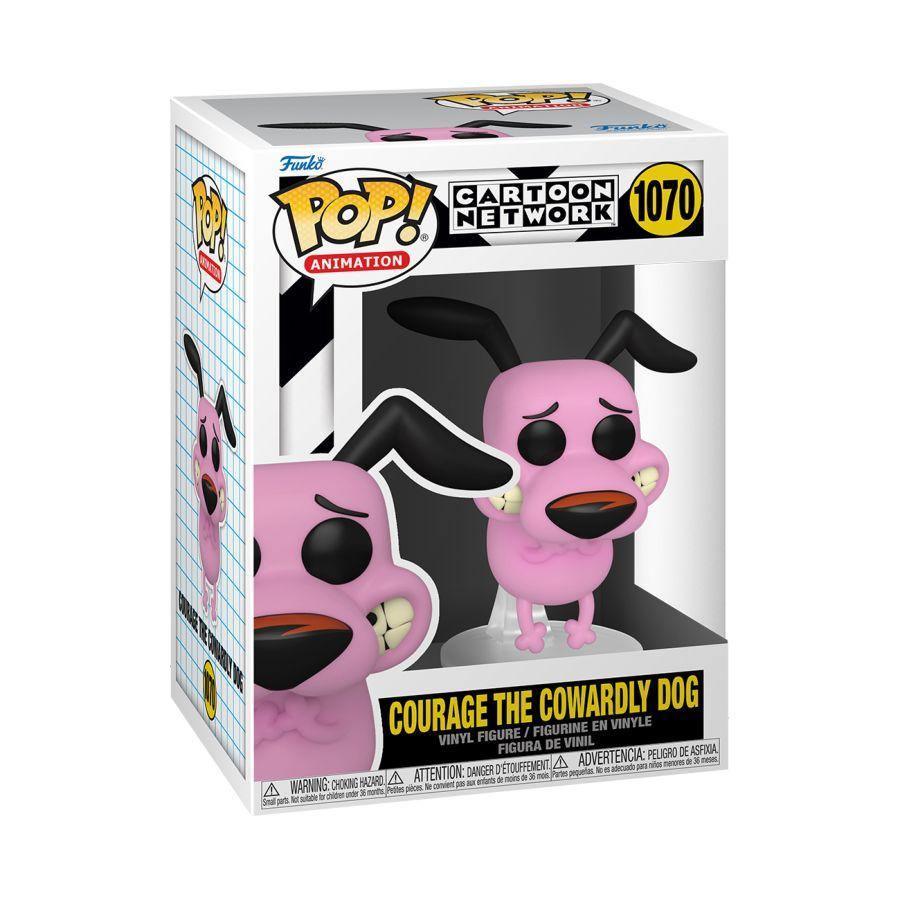 FUN57788 Courage the Cowardly Dog - Courage the Cowardly Dog Pop! Vinyl - Funko TBA - Titan Pop Culture