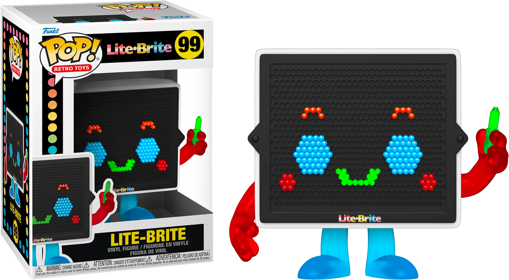 FUN57810 Lite-Brite - Lite Brite Board Pop! Vinyl - Funko - Titan Pop Culture