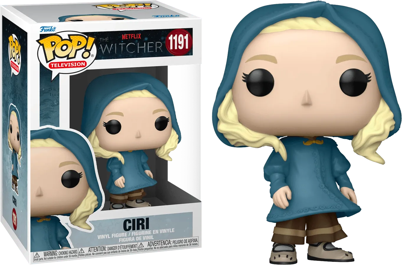 FUN57813 The Witcher (TV) - Ciri Pop! Vinyl - Funko - Titan Pop Culture