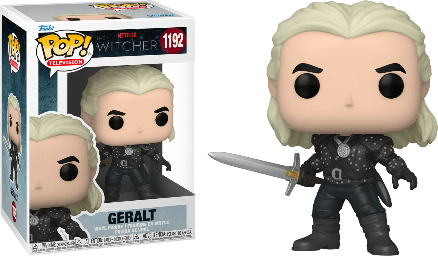 FUN57814 The Witcher (TV) - Geralt Pop! Vinyl - Funko - Titan Pop Culture