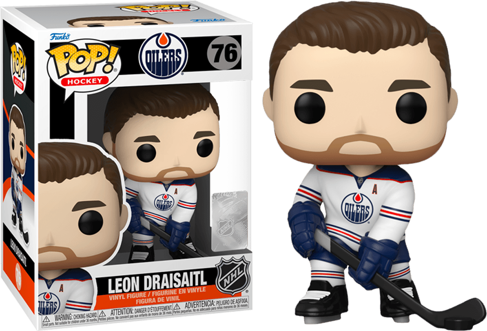 FUN57820 NHL: Oilers - Leon Draisaitl (Road Uniform) Pop! Vinyl - Funko - Titan Pop Culture