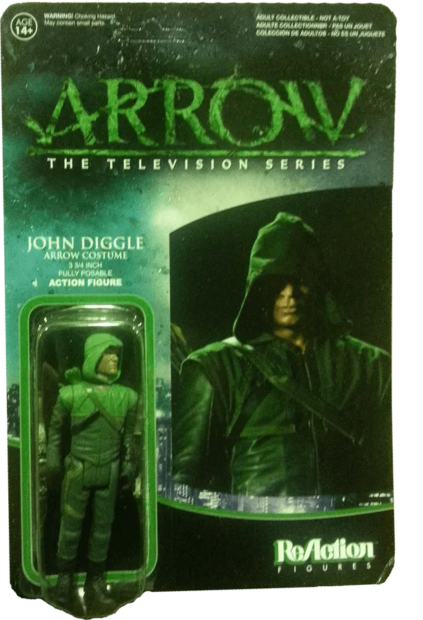 FUN5783 Arrow - John Diggle Arrow US Exclusive ReAction Figure - Funko - Titan Pop Culture