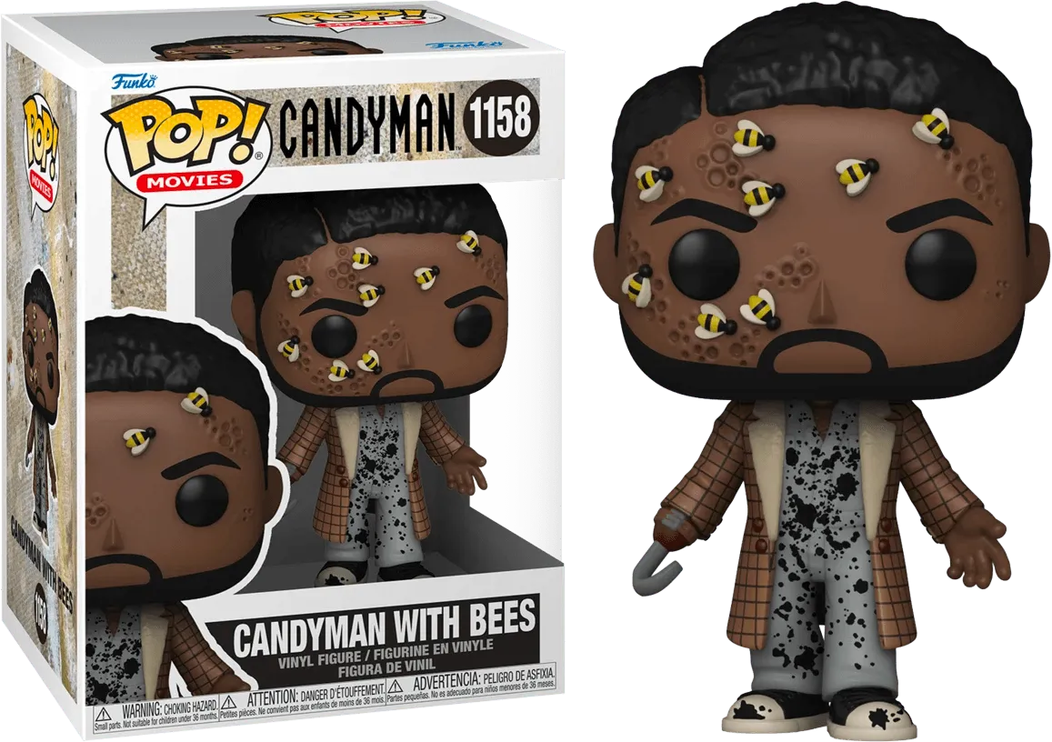 FUN57924 Candyman - Candyman with Bees & Hook Pop! Vinyl - Funko - Titan Pop Culture