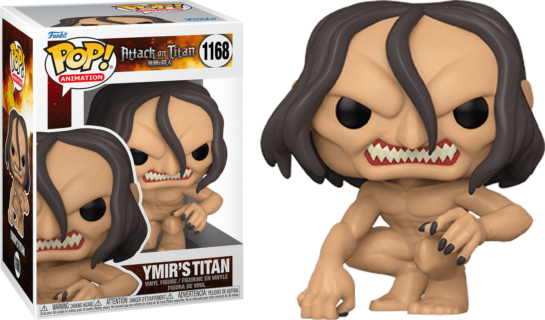 FUN57982 Attack on Titan - Ymir's Titan Pop! Vinyl - Funko - Titan Pop Culture