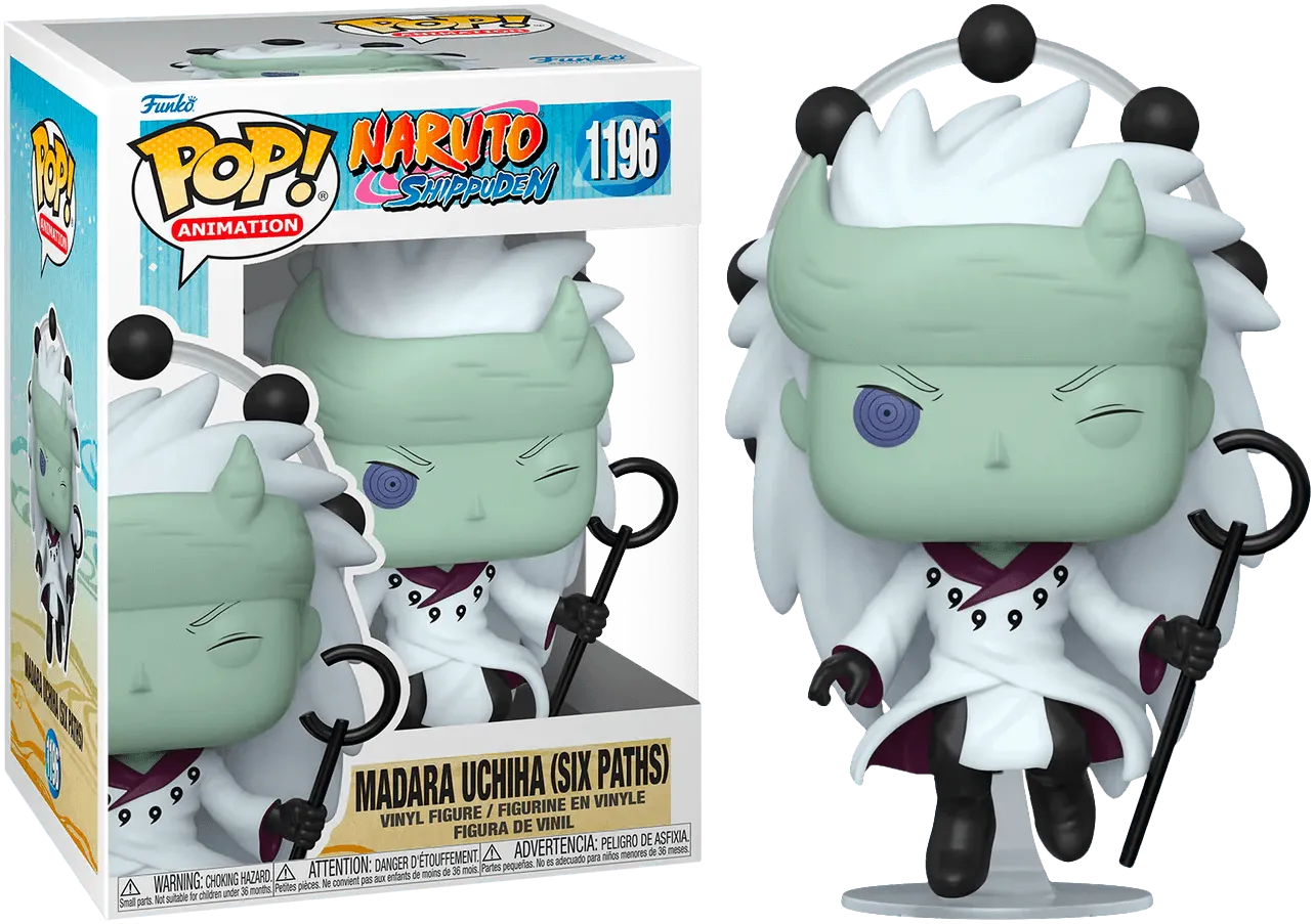 FUN58009 Naruto: Shippuden - Madara Uchiha (Sage of Six Paths) Pop! Vinyl - Funko - Titan Pop Culture