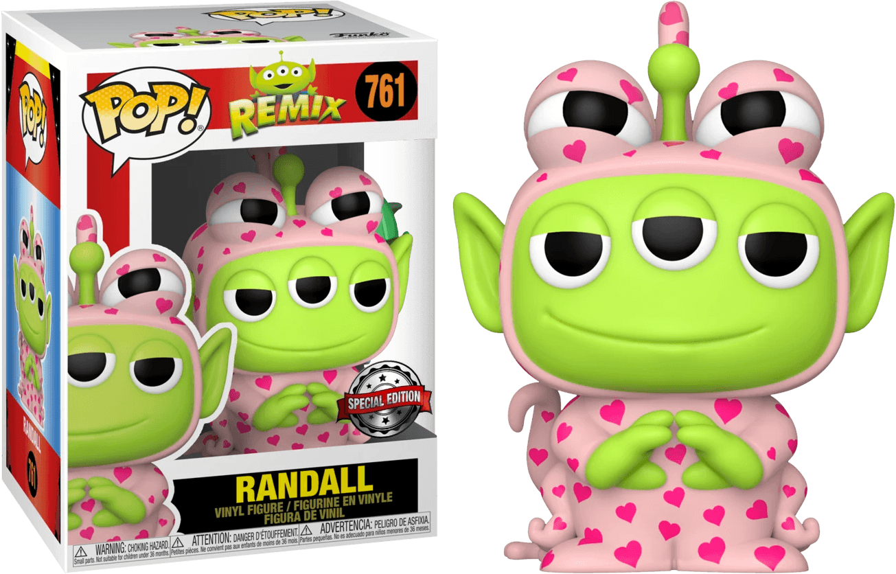 FUN58089 Pixar - Alien Remix Randall Pink US Exclusive Pop! Vinyl [RS] - Funko - Titan Pop Culture