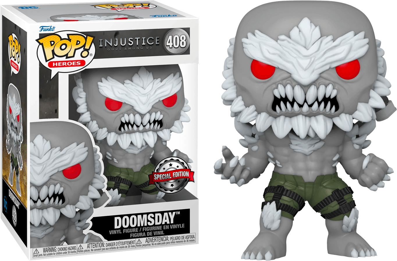 FUN58154 Injustice - Doomsday US Exclusive Pop! Vinyl [RS] - Funko - Titan Pop Culture