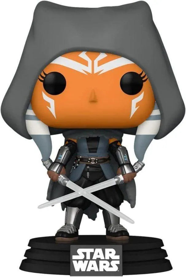 FUN58285 Star Wars: The Mandalorian - Ahsoka (Hooded) US Exclusive Pop! Vinyl [RS] - Funko - Titan Pop Culture