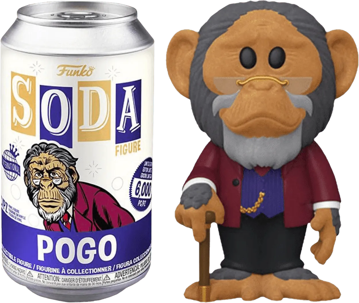 FUN58315 Umbrella Academy - Pogo (with chase) Vinyl Soda - Funko - Titan Pop Culture