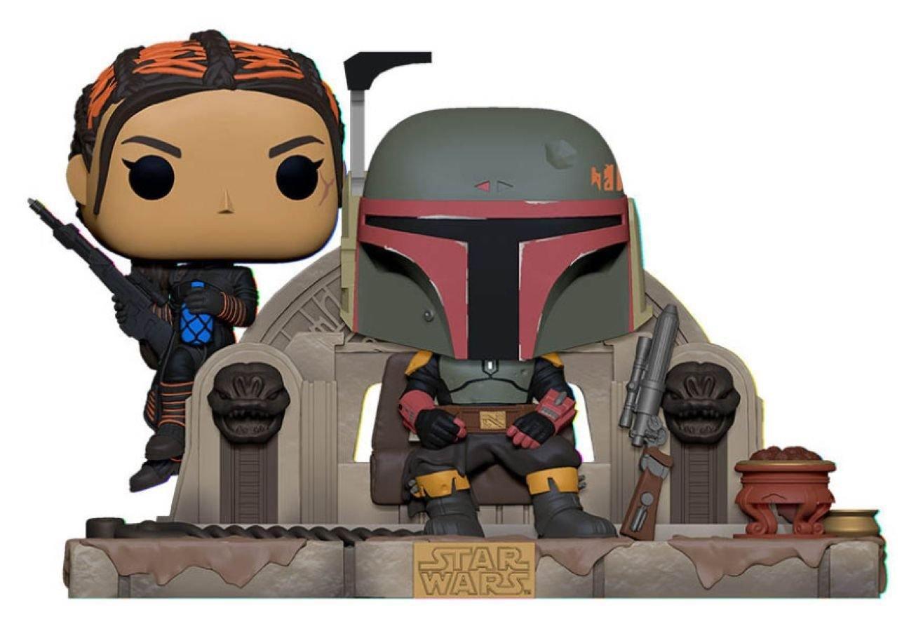 FUN58391 Star Wars: The Mandalorian - Boba Fett & Fennec Shand Pop! Moment - Funko - Titan Pop Culture