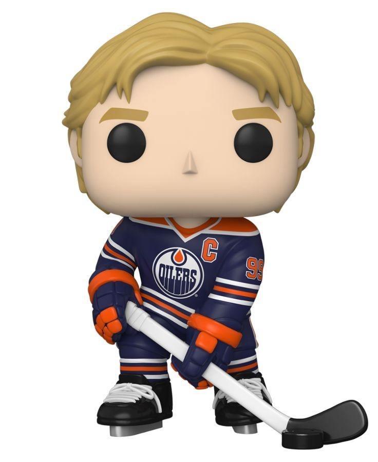 FUN58451 NHL: Oilers - Wayne Gretzky (Blue) US Exclusive 10" Pop! Vinyl [RS] - Funko - Titan Pop Culture