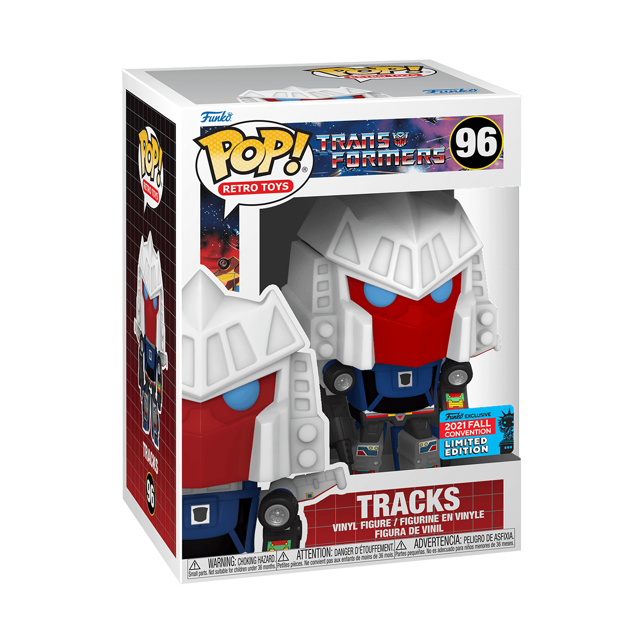 FUN58608 Transformers - Tracks Festival of Fun 2021 US Exclusive Pop! Vinyl [RS] - Funko - Titan Pop Culture