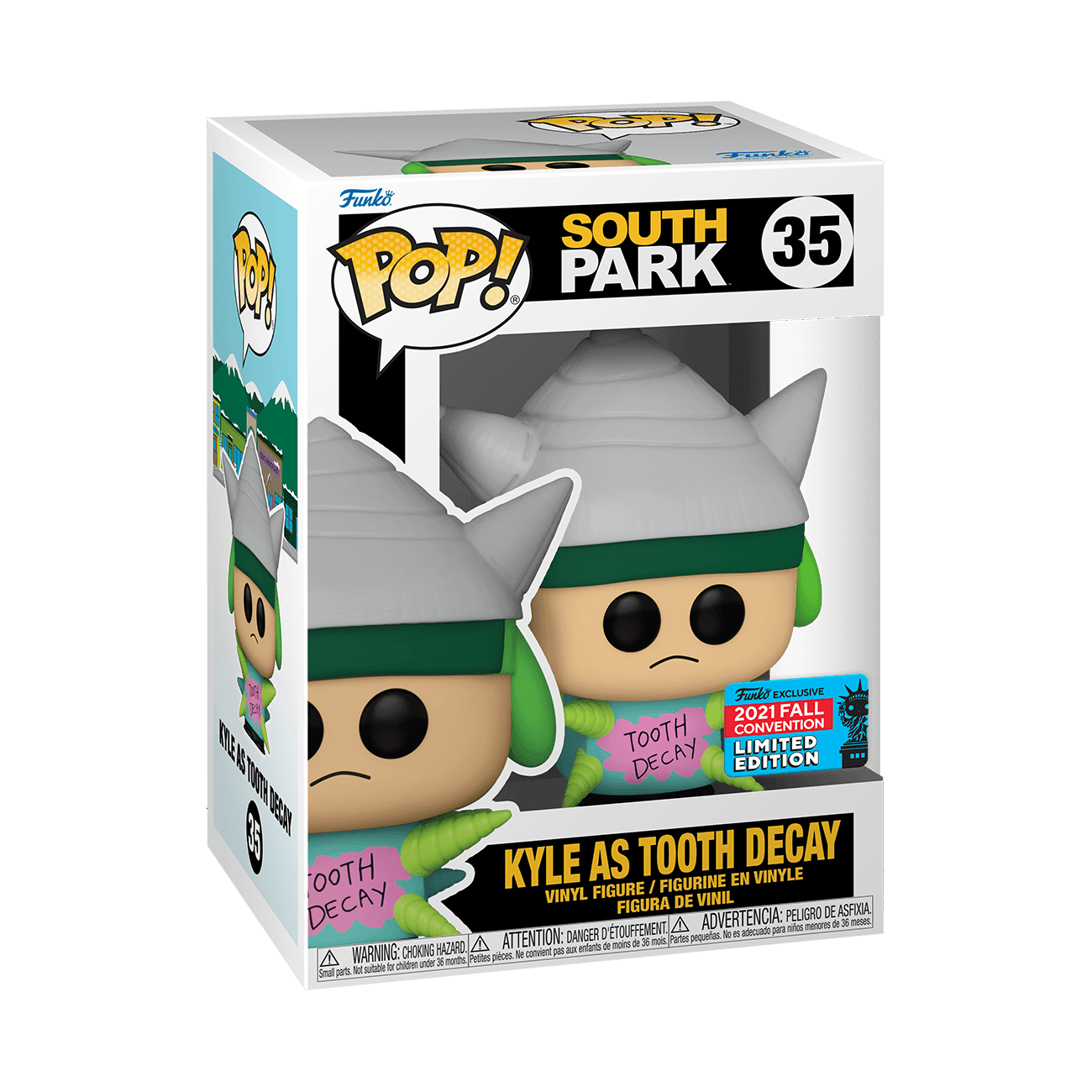 FUN58623 South Park - Kyle as Tooth Decay Festival of Fun 2021 US Exclusive Pop! Vinyl [RS] - Funko - Titan Pop Culture