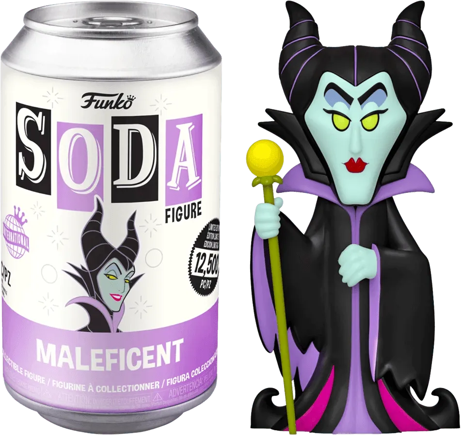 FUN58690 Sleeping Beauty - Maleficent (with chase) Vinyl Soda - Funko - Titan Pop Culture