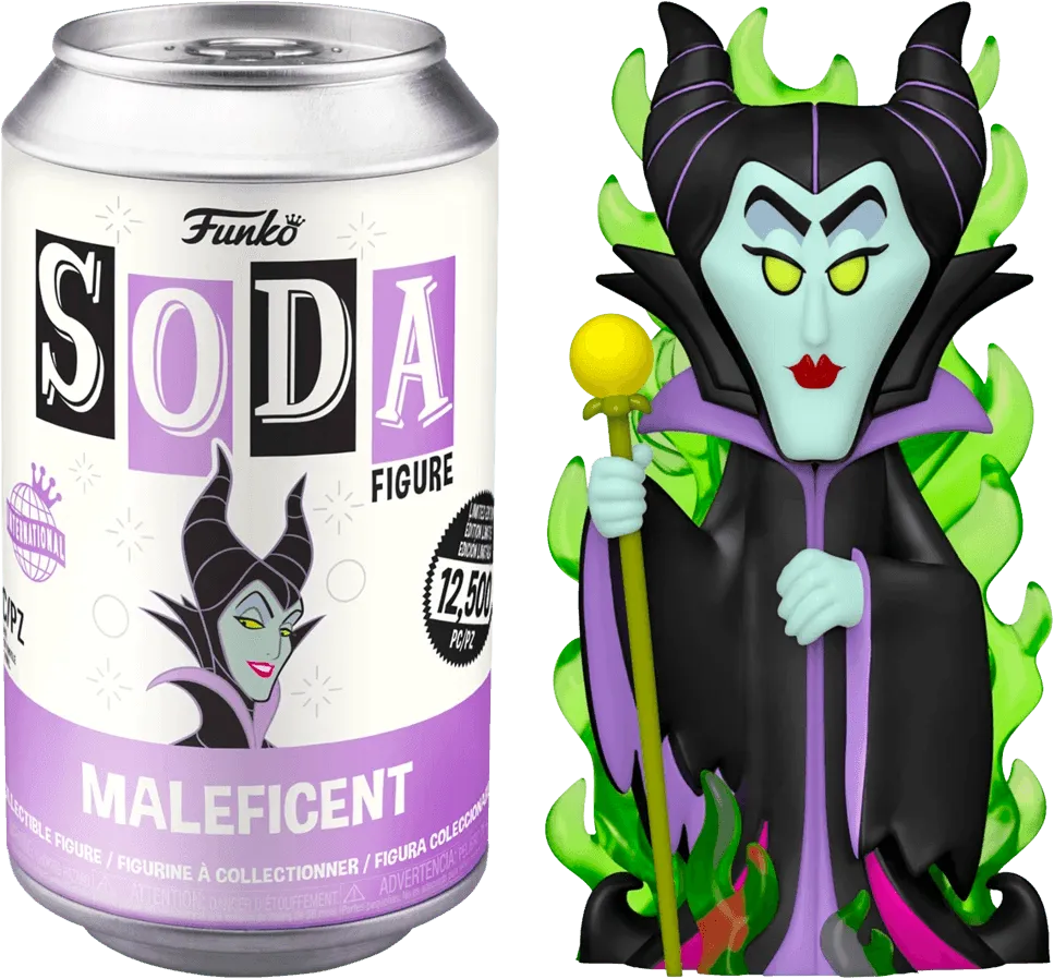 FUN58690 Sleeping Beauty - Maleficent (with chase) Vinyl Soda - Funko - Titan Pop Culture