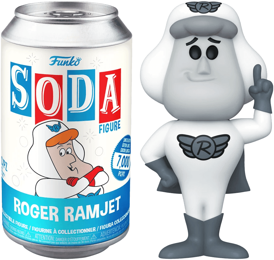 FUN58731 Roger Ramjet - Roger Ramjet (with chase) Vinyl Soda - Funko - Titan Pop Culture