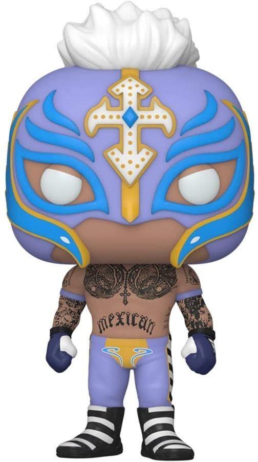 FUN58784 WWE - Rey Mysterio Glow US Exclusive Pop! Vinyl [RS] - Funko - Titan Pop Culture