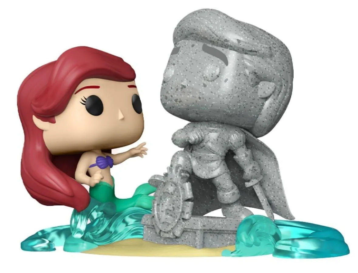 FUN58795 The Little Mermaid - Ariel & Statue Eric US Exclusive Pop! Moment [RS] - Funko - Titan Pop Culture