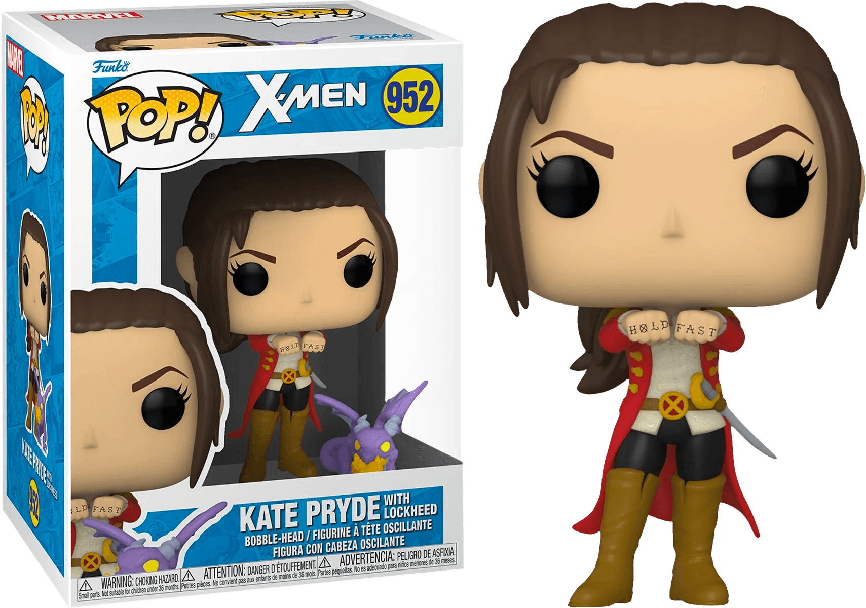 FUN58799 X-Men - Kate Pryde with Lockheed US Exclusive Pop! Vinyl - Funko - Titan Pop Culture